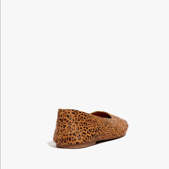BNIB Madewell Cory Flat in Leopard Calf Hair - Picture 3 of 7